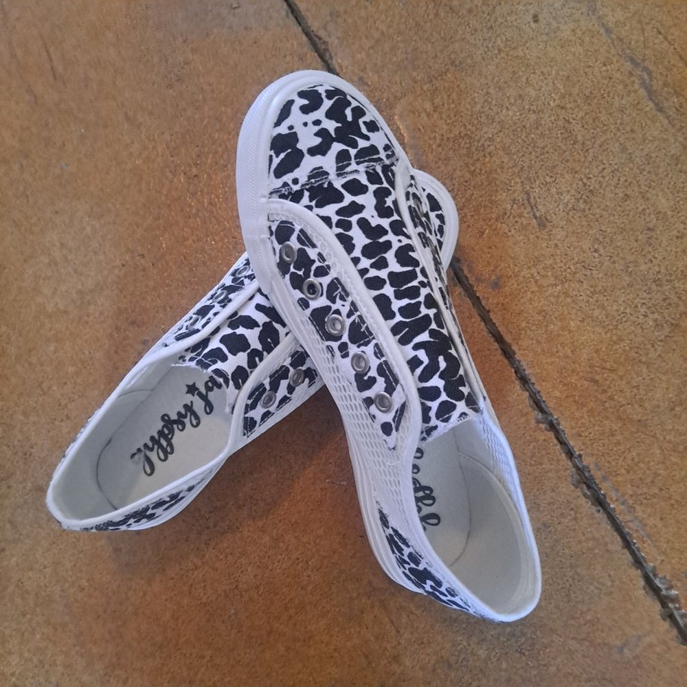 Ladies Gypsy Jazz Slip On Mesh It 2